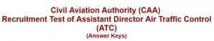 civil aviation authority 24-09-2017-answer-keys