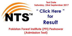 pakistan forest institute pfi result-test