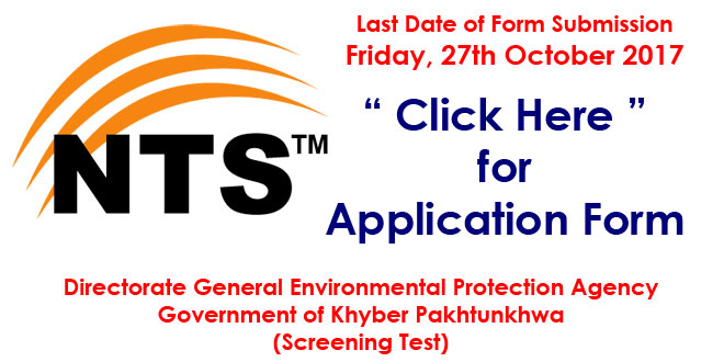 Environmental Protection Agency Govt of KPK (Screening Test)