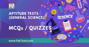 aptitude wise tests general science