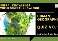 World General Knowledge (Human Geography) – Quiz 1