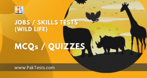 jobs skills wise tests wild life