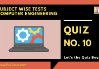 Computer Engineering Quiz 10