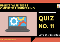 Computer Engineering Quiz 11