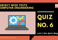 Computer Engineering Quiz 6