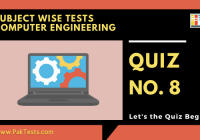 Computer Engineering Quiz 8